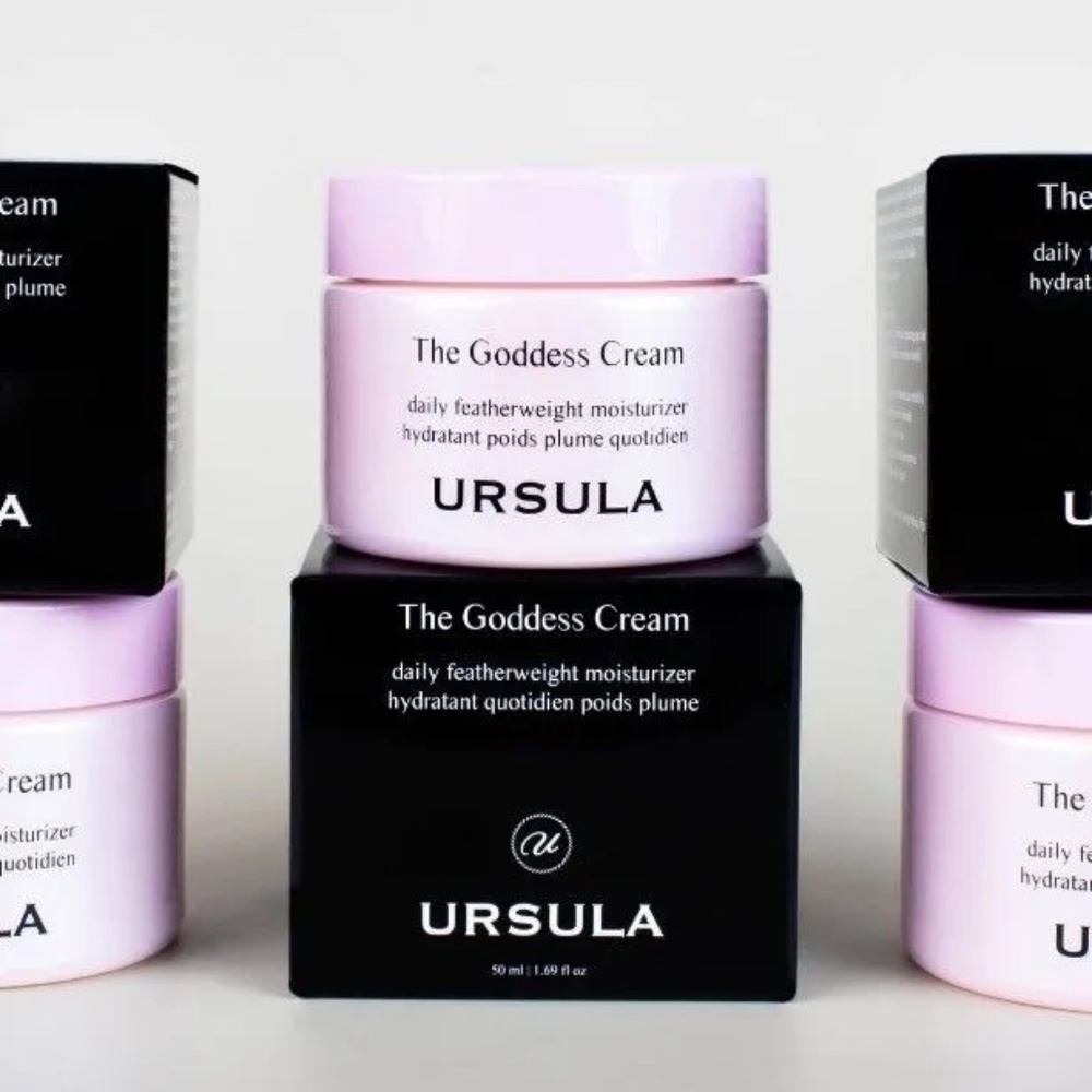 NIB Ursula The Goddess Cream Daily Featherweight Moisturizer 1.69oz / 50ml